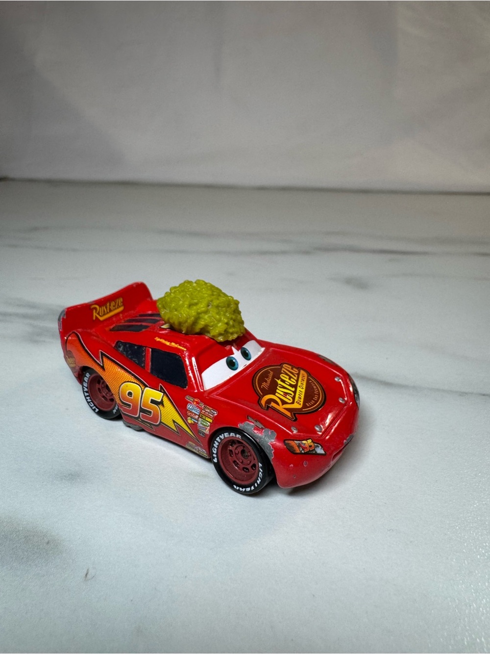 Disney Pixar Cars Tumbleweed Lightning McQueen Diecast Red #95 Loose